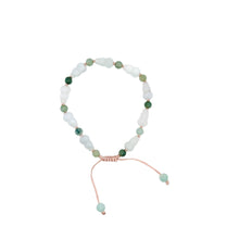 Burmese Jadeite Gourd Silk Bracelet