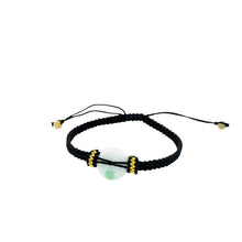 Burmese Jadeite Bi Silk Bracelet
