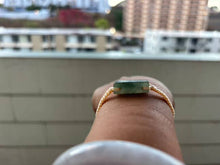 Burmese Natural Raw Jadeite Silk Bracelet