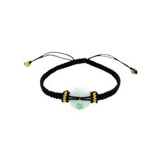 Burmese Jadeite Bi Silk Bracelet