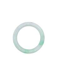 Burmese Apple Green Jadeite Baby Bangle