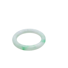 Burmese Apple Green Jadeite Baby Bangle