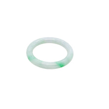 Burmese Apple Green Jadeite Baby Bangle