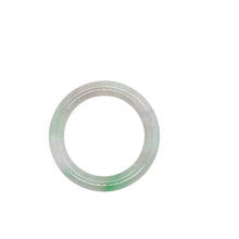 Burmese Lavender Pink Green Jadeite Baby Bangle