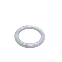 Burmese Lavender Green Jadeite Baby Bangle