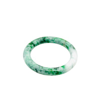 Burmese Emerald Green Jadeite Baby Bangle