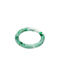Burmese Emerald Green Jadeite Baby Bangle