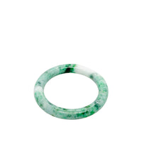 Burmese Emerald Green Jadeite Baby Bangle