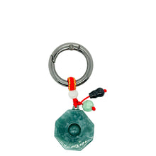 Burmese Jadeite Baqua, Gourd, Lotus Charm
