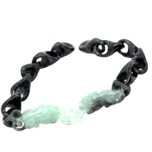 Burmese Jadeite Pei Yao/Pixiu Interlocks Bracelet