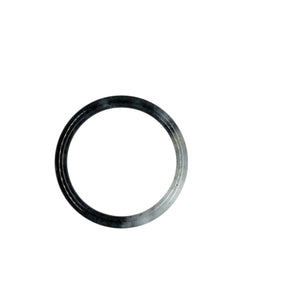 3mm Slim Burmese Icy Yin & Yang Black & White Jadeite Bangle