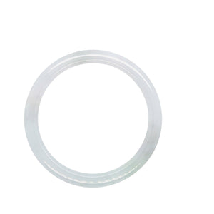 3mm Slim Burmese Icy Lavender Jadeite Bangle