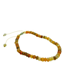 24kt High Karat Burmese Jadeite Gourd & Multi Color Tourmaline Silk Anklet