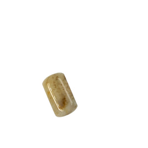 Burmese Icy Honey Jadeite Square Band