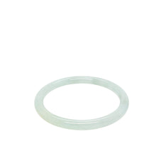 3mm Slim Burmese Icy Blue Jadeite Bangle