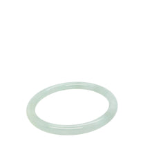 3mm Slim Burmese Icy Blue Jadeite Bangle