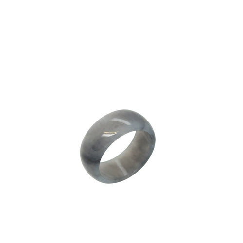 Burmese Gray Jadeite Balance Comfort Fit Band
