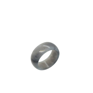 Burmese Gray Jadeite Balance Comfort Fit Band