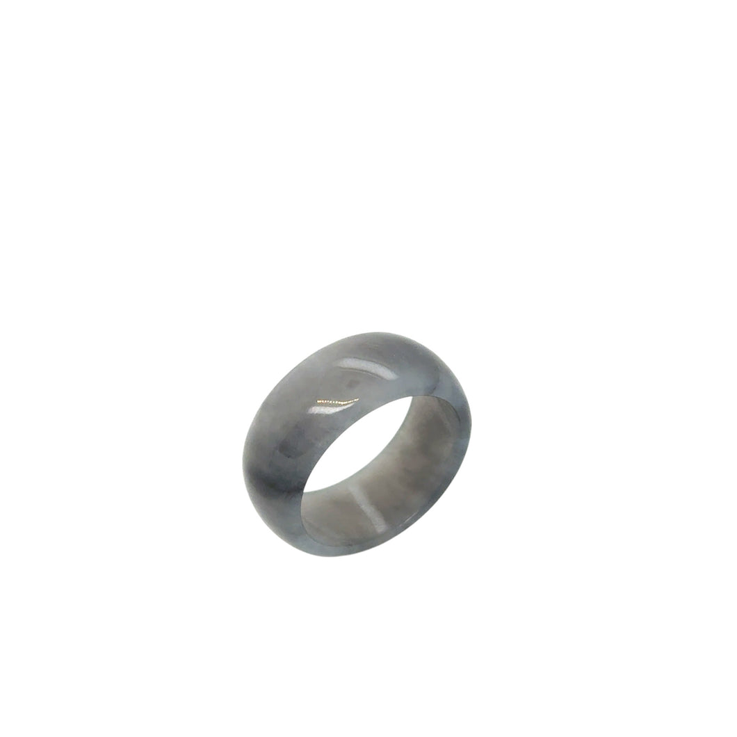Burmese Gray Jadeite Balance Comfort Fit Band