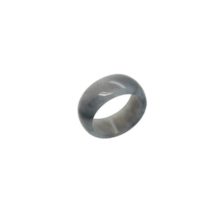 Burmese Gray Jadeite Balance Comfort Fit Band