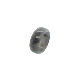 Burmese Gray Jadeite Balance Comfort Fit Band