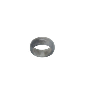 Burmese Gray Jadeite Balance Comfort Fit Band