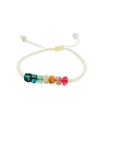 Watermelon Tourmaline Silk Bracelet