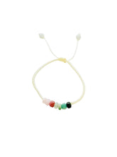 Watermelon Tourmaline Silk Bracelet