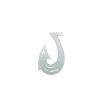 Burmese Jadeite Fish Hook Pendant