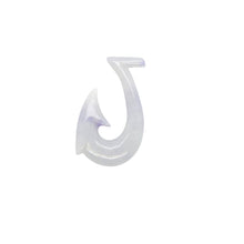 Burmese Jadeite Fish Hook Pendant