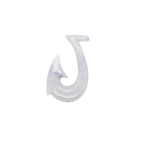Burmese Jadeite Fish Hook Pendant