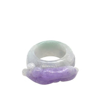 Burmese Lavender Jadeite Ruyi Band