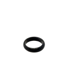 6mm Burmese Black Jadeite Comfort Fit Band