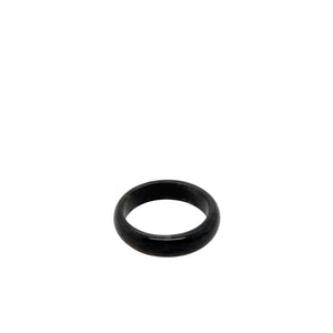 6mm Burmese Black Jadeite Comfort Fit Band