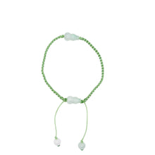 Burmese Jadeite Capture and Release Gourd Silk Bracelet