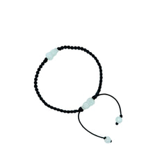 Burmese Jadeite Capture and Release Gourd Silk Bracelet