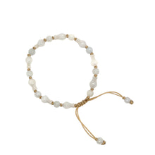 Burmese Jadeite Treasure Vase Silk Bracelet