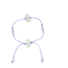Burmese Jadeite Bat and Treasure Vase Four Points Silk Bracelet