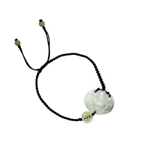 Burmese Jadeite Bat Silk Bracelet