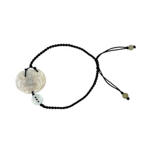 Burmese Jadeite Bat Silk Bracelet