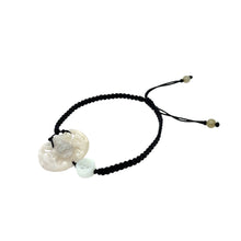 Burmese Jadeite Bat Silk Bracelet