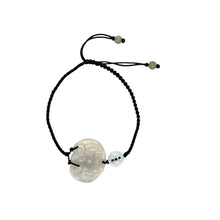 Burmese Jadeite Bat Silk Bracelet