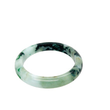 Burmese Emerald Green Jadeite Comfort Fit Bangle
