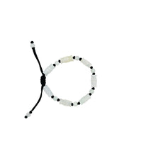 Burmese Jadeite Bamboo Children's Silk Bracelet