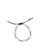 Burmese Jadeite Bamboo Children's Silk Bracelet