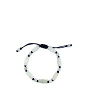 Burmese Jadeite Bamboo Children's Silk Bracelet