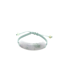 Burmese Icy Lavender Platinum Jadeite Silk Bracelet