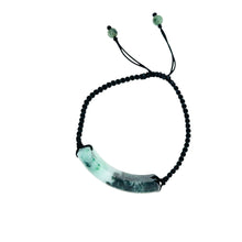 Burmese Emerald Green Jadeite Silk Bracelet