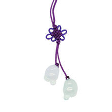Burmese Icy Jadeite Chubby Feet Charm