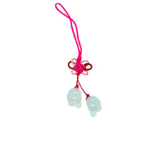 Burmese Icy Jadeite Chubby Feet Charm